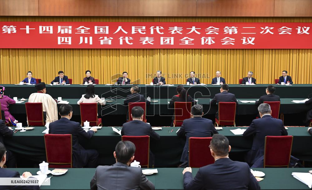 (TWO SESSIONS) CHINA-BEIJING-ZHAO LEJI-NPC-DELIBERATION (CN)