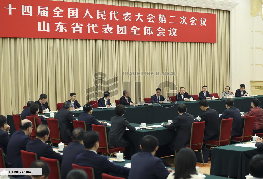 (TWO SESSIONS) CHINA-BEIJING-HAN ZHENG-NPC-DELIBERATION (CN)