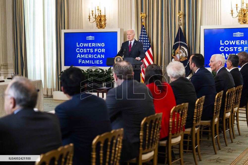 US President Biden announces new strike force to curb illegal pricing
