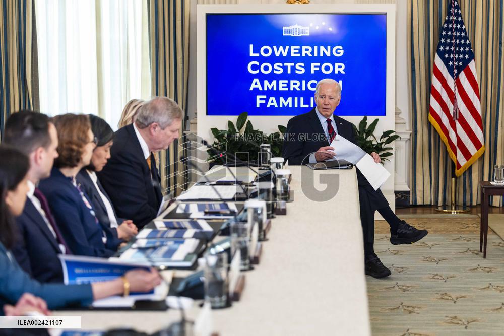 US President Biden announces new strike force to curb illegal pricing