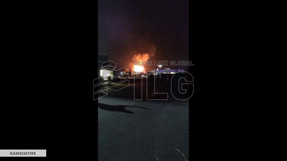 US: Industrial Fire, Multiple Explosions In Clinton Township, Michigan 7