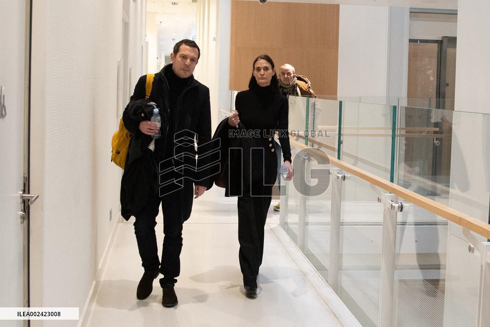 Charlotte Lewis At The Court - Paris