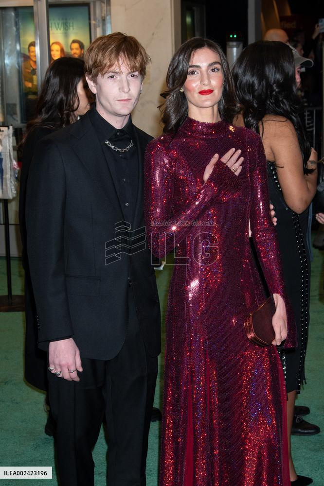 Lindsay Lohan Attends Irish Wish Premiere - NYC