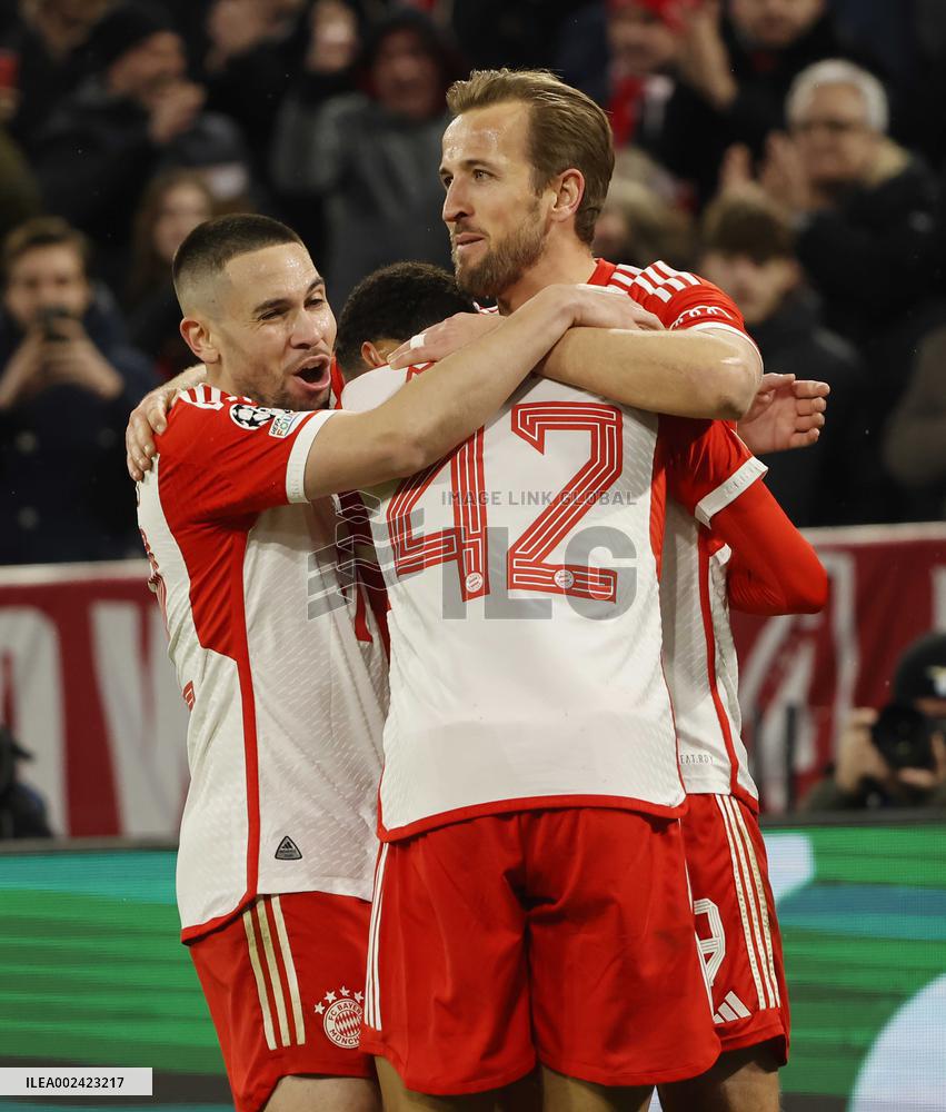 (SP)GERMANY-MUNICH-FOOTBALL-UEFA CHAMPIONS LEAGUE-ROUND OF 16-BAYERN MUNICH VS LAZIO