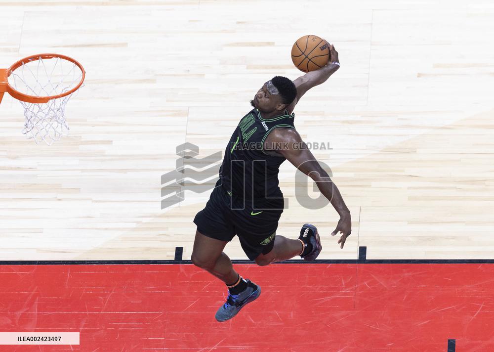 (SP)CANADA-TORONTO-NBA-RAPTORS VS PELICANS