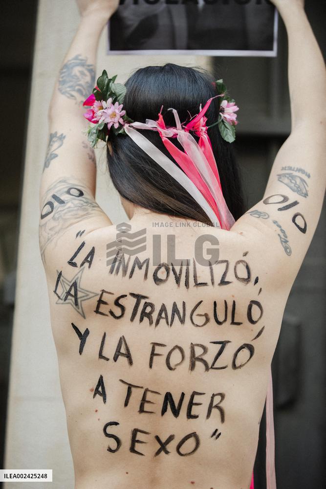 Femen denounces cases of sexual violence in Spanish cinema - Madrid