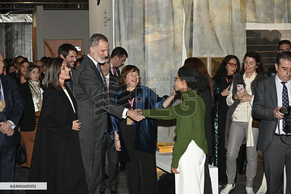 Royals At The Inauguration Of ARCO  Fair - Madrid