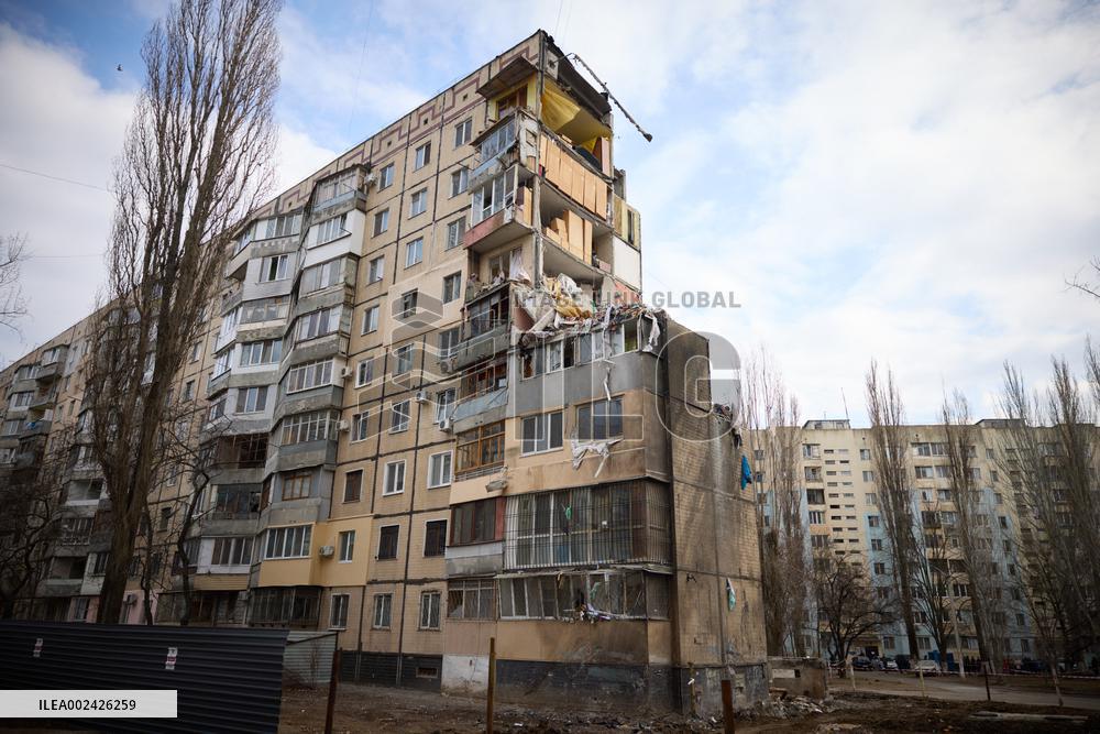 Odesa Rocked By Deadly Blast During Visit By Zelensky And Greek PM