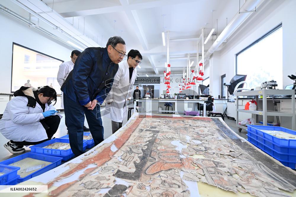 (ChineseToday)CHINA-SHANXI-YUNGANG GROTTOES-NPC DEPUTY (CN)