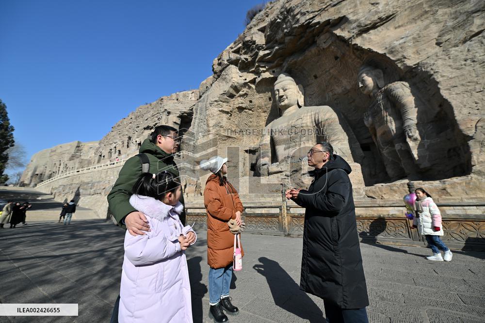 (ChineseToday)CHINA-SHANXI-YUNGANG GROTTOES-NPC DEPUTY (CN)