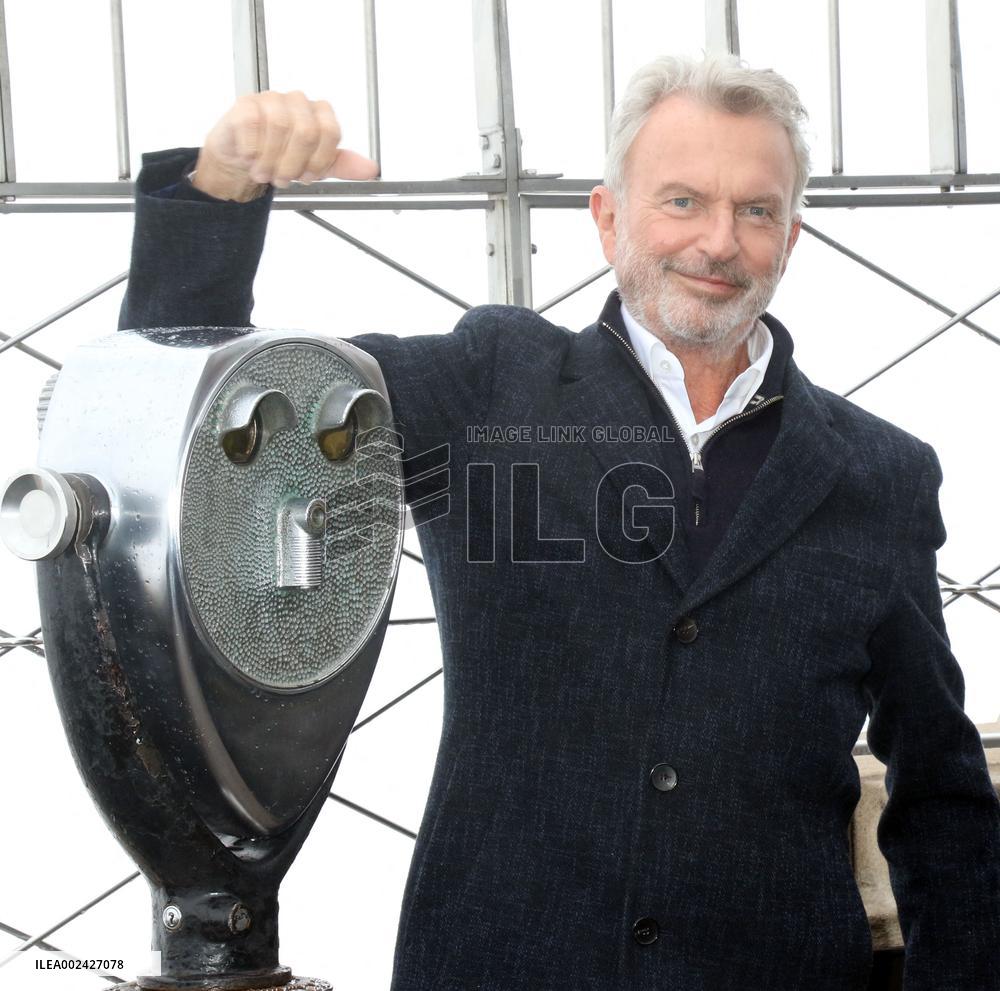 Apples Never Fall' Cast Visit Empire State Building - NYC