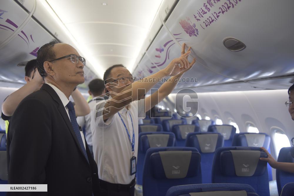 CAMBODIA-PHNOM PENH-CHINESE-MADE JETLINERS-DISPLAY