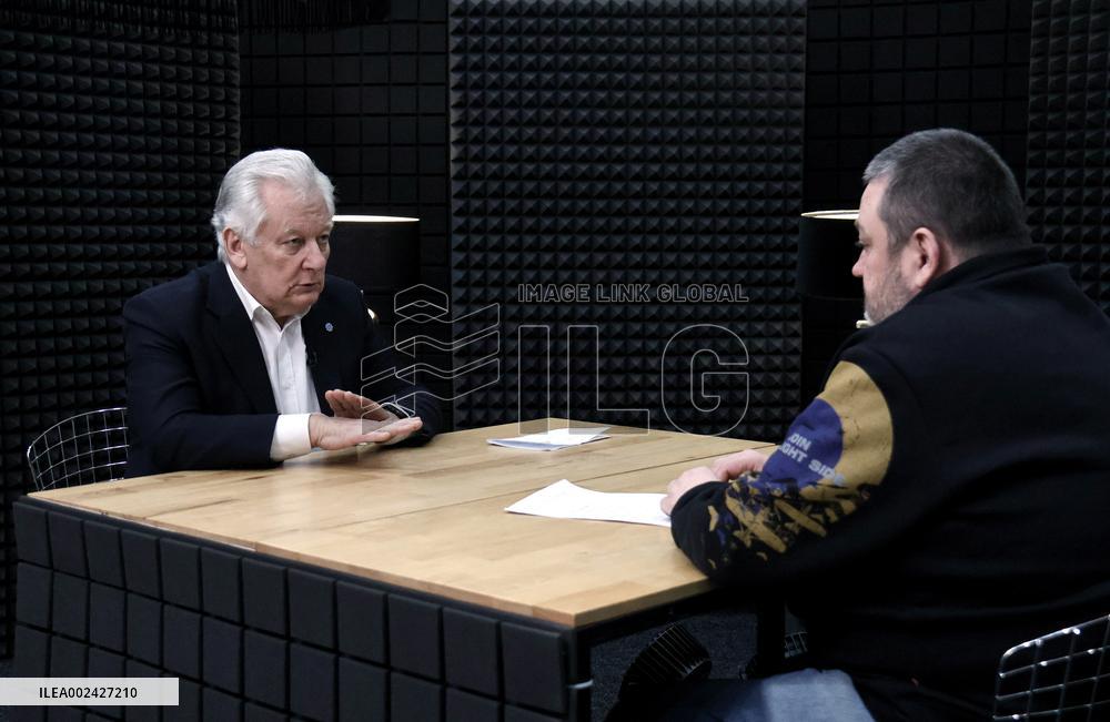 Mykhailo Zakharevych on Samokhvalov Asks program by Ukrinform