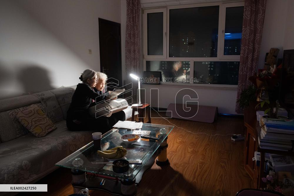 CHINA-HEILONGJIANG-GRANNY-WRITER (CN)