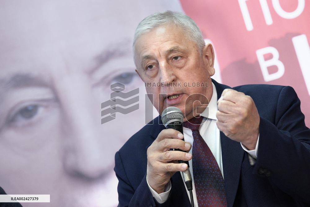 Communist presidential candidate Kharitonov - Moscow