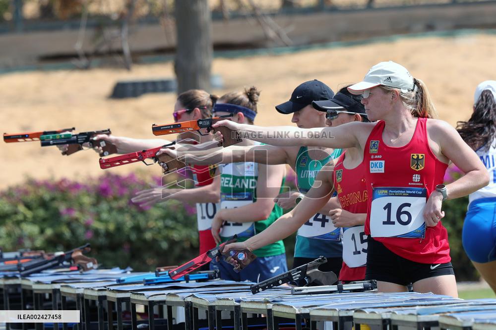 (SP)EGYPT-CAIRO-PENTATHLON-UIPM 2024 WORLD CUP-SEMIFINAL