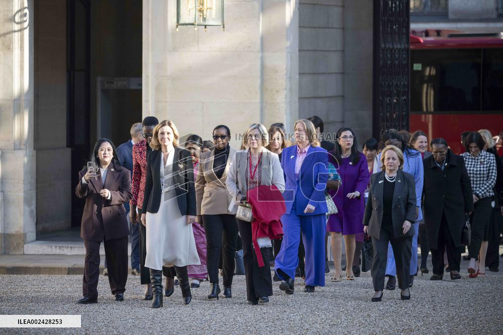 Women National Parliament Speakers World Summit - Paris