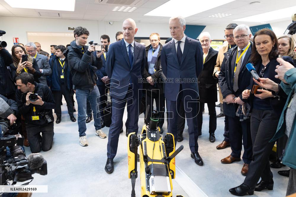 Visit of Orano Nuclear Fuel Reprocessing Plant - La Hague