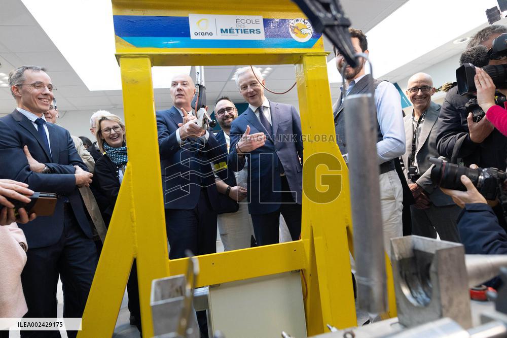 Visit of Orano Nuclear Fuel Reprocessing Plant - La Hague