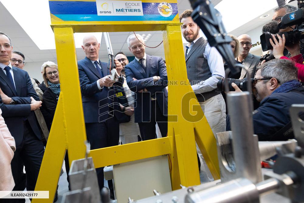 Visit of Orano Nuclear Fuel Reprocessing Plant - La Hague