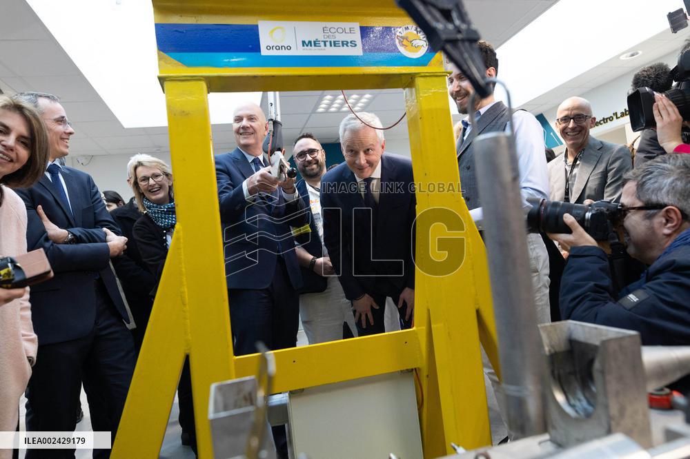 Visit of Orano Nuclear Fuel Reprocessing Plant - La Hague