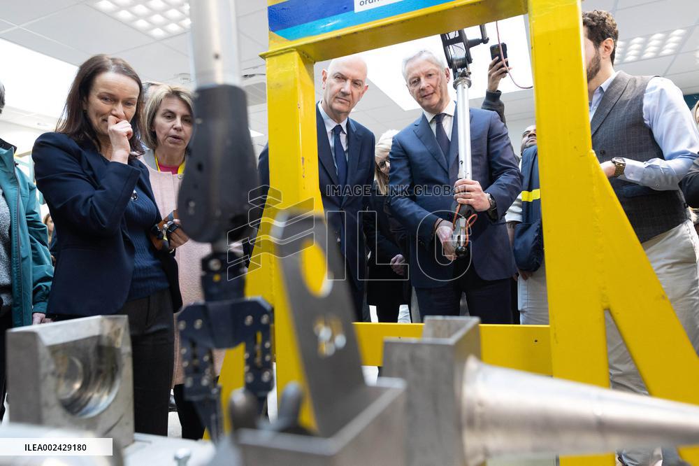 Visit of Orano Nuclear Fuel Reprocessing Plant - La Hague