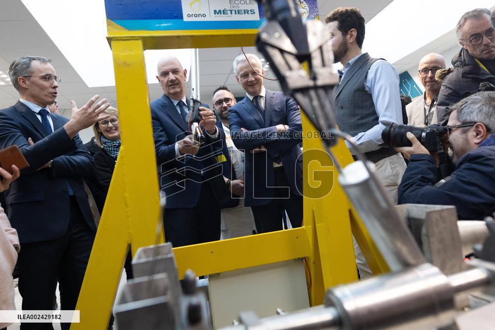 Visit of Orano Nuclear Fuel Reprocessing Plant - La Hague