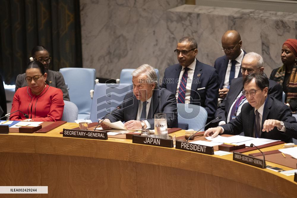 UN-SECURITY COUNCIL-SUDAN-MEETING