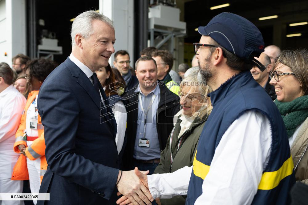Visit of Orano Nuclear Fuel Reprocessing Plant - La Hague