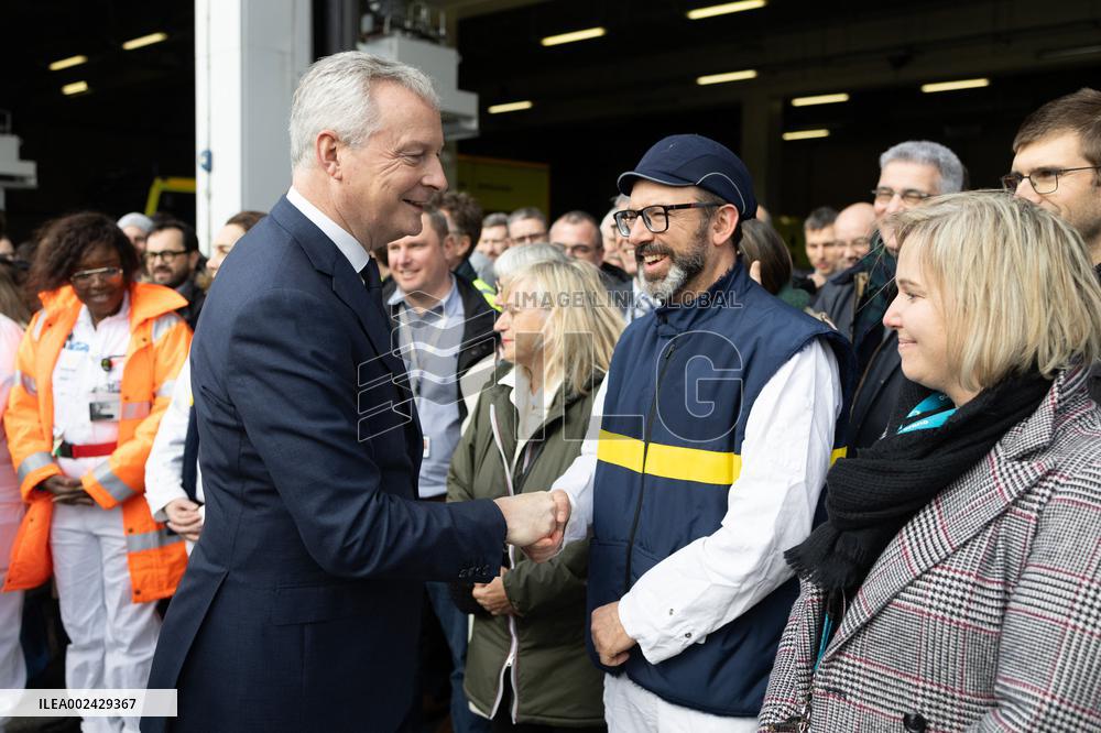 Visit of Orano Nuclear Fuel Reprocessing Plant - La Hague