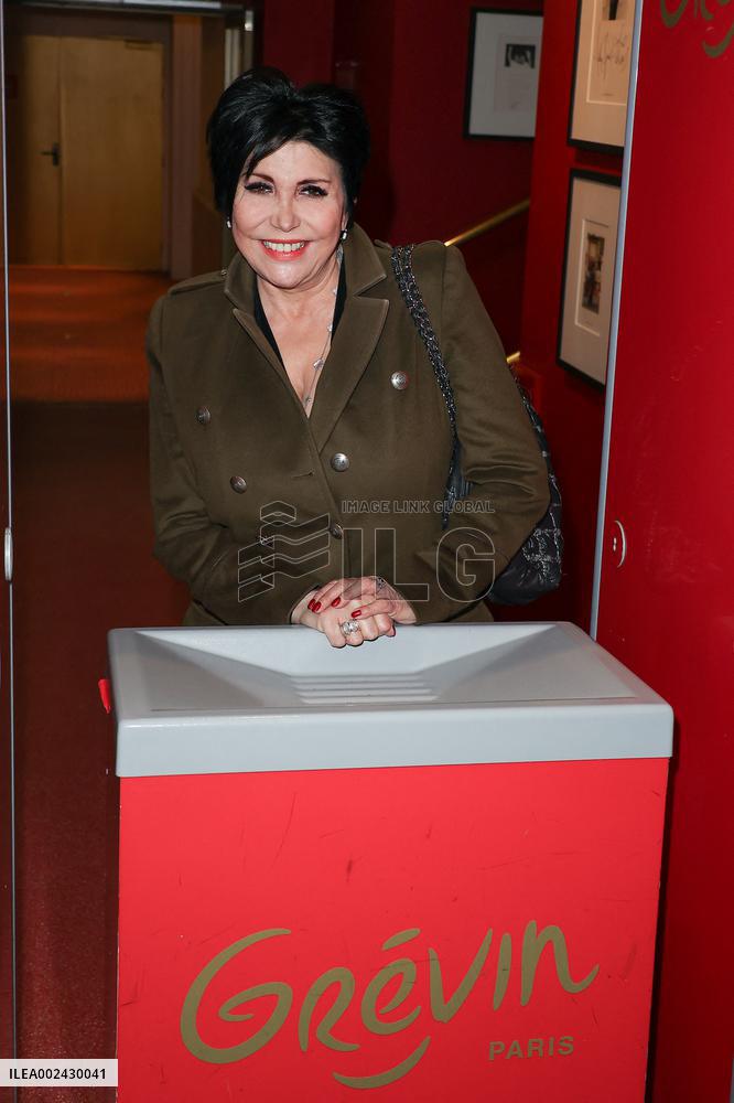 Theo Curin Unveils His Wax Figure At The Musee Grevin