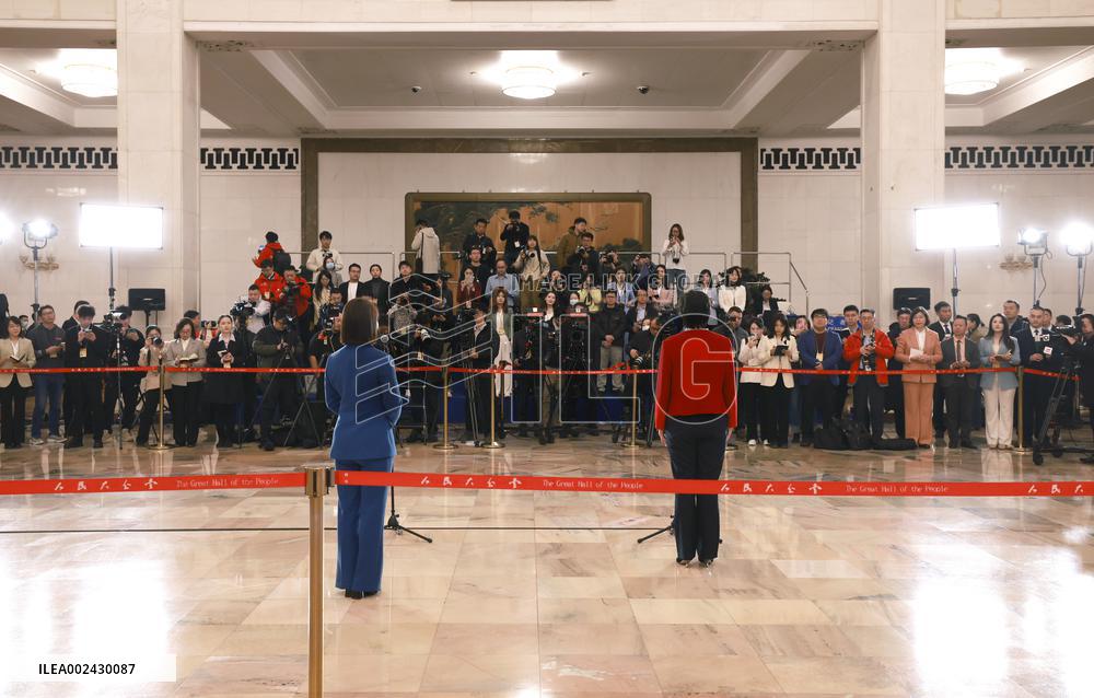 (TWO SESSIONS) CHINA-BEIJING-NPC-DEPUTIES-INTERVIEW (CN)