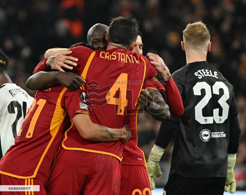 (SP)ITALY-ROME-FOOTBALL-UEFA EUROPA LEAGUE-ROMA VS BRIGHTON