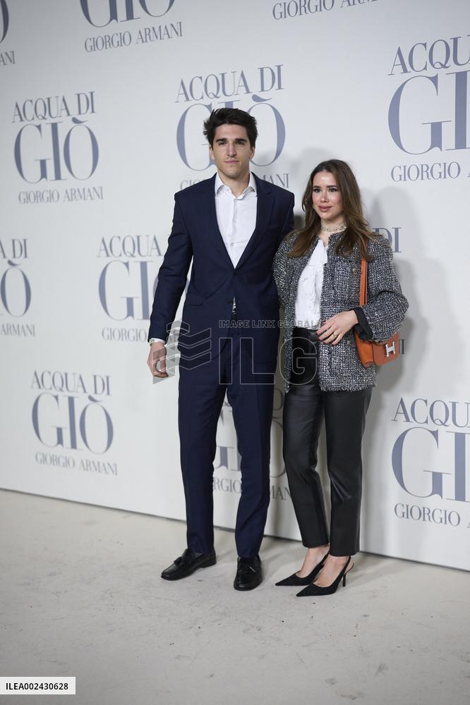 Acqua Di Gio By Giorgio Armani Photocall - Madrid