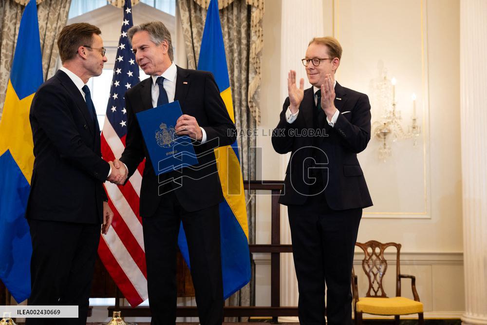 Sweden Joins NATO - Washington