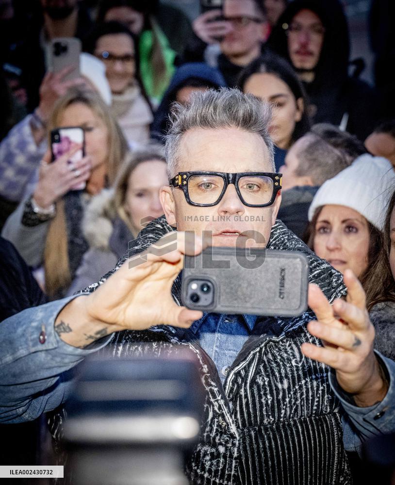 Robbie Williams Exhibition - Amsterdam