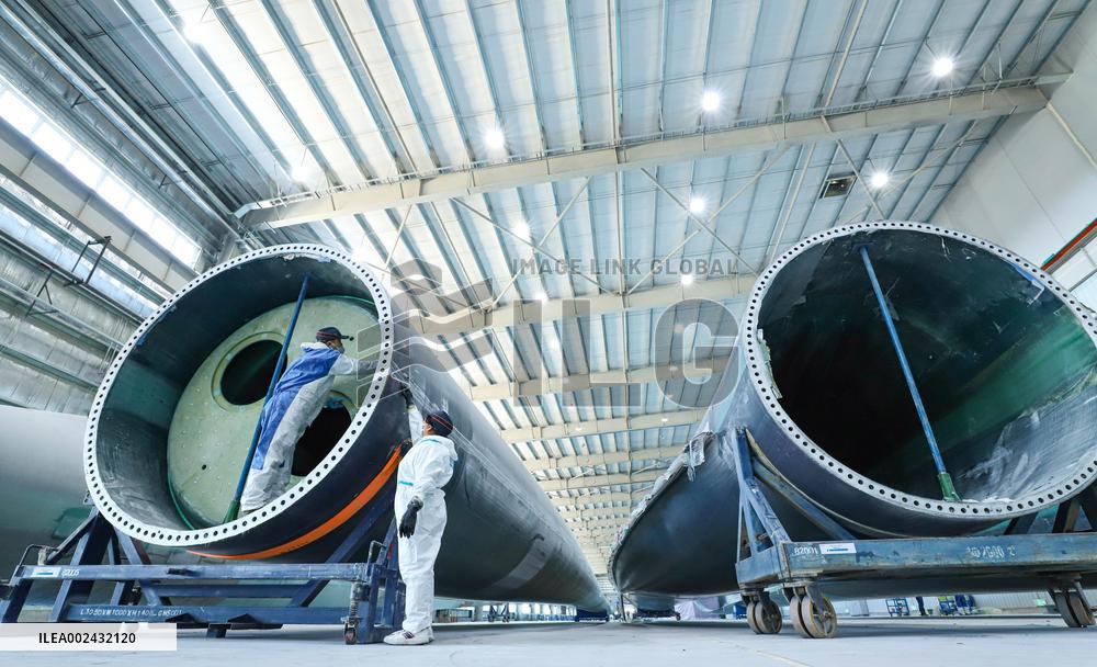 Electric Wind Turbine Blade Production Line