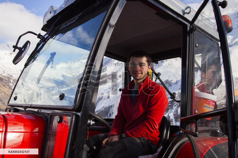 Meije Massif Illustration