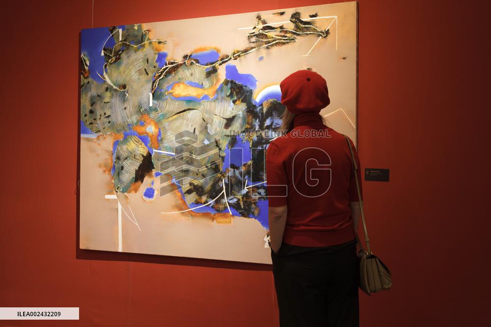 Opening of art exhibition by Petro Bevza in Kyiv