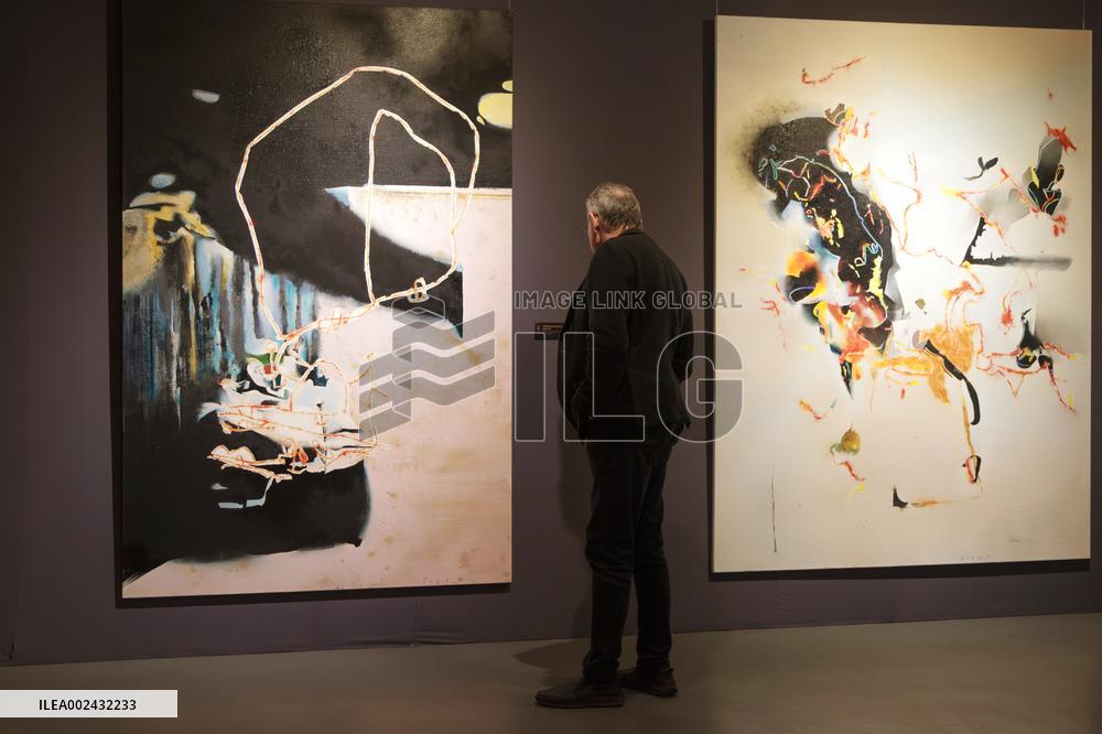 Opening of art exhibition by Petro Bevza in Kyiv