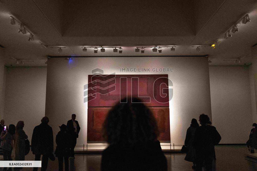 Mark Rothko Paintings Exhibition - Paris
