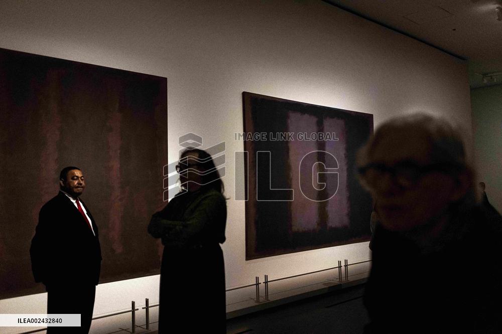 Mark Rothko Paintings Exhibition - Paris