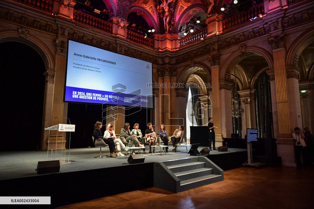 A Woman Equals A Man ? Conference - Paris