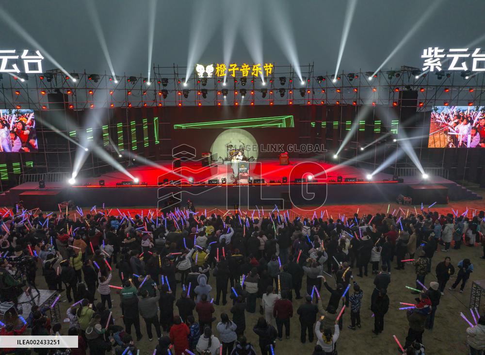 Orange Music Festival Held in Yichang