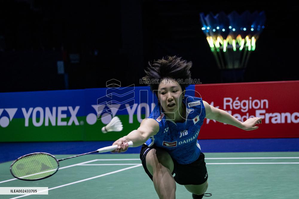 (SP)FRANCE-PARIS-BADMINTON-FRENCH OPEN-WOMEN'S SINGLES