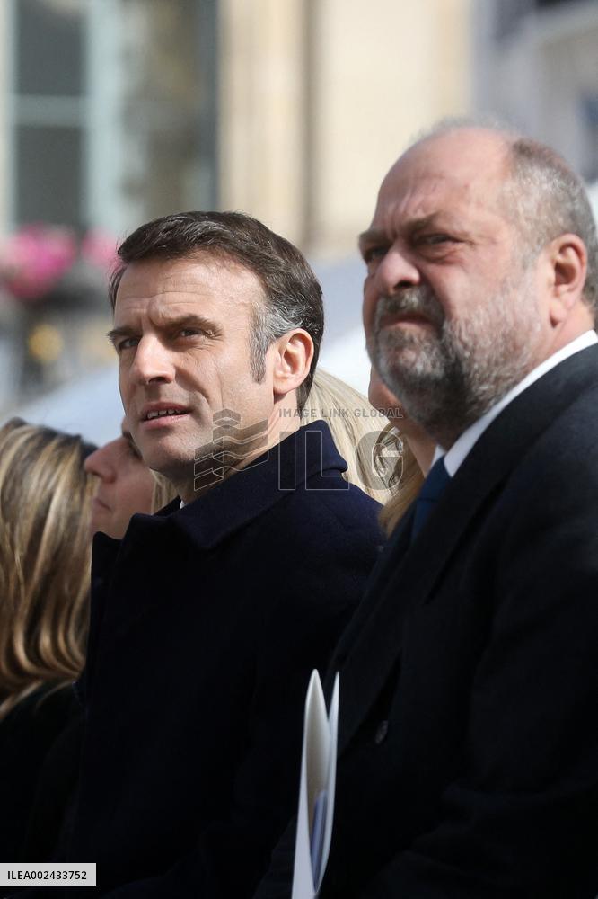 Ceremony To Seal The Right To Abortion In The Constitution - Paris