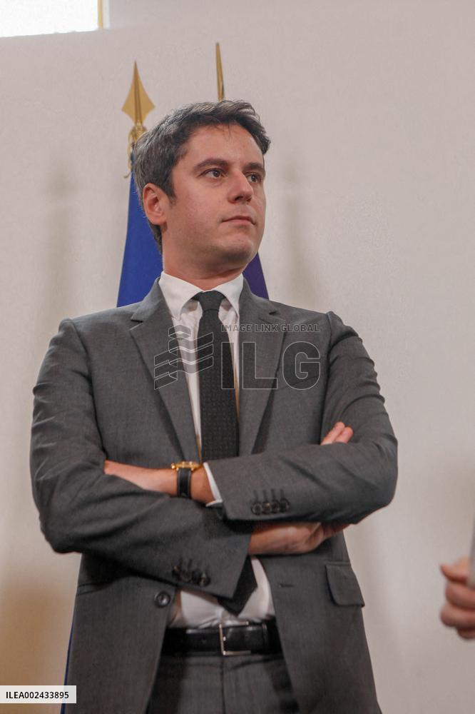 PM Attal Receives The Winners Of The 101 Women Entrepreneurs Competition - Paris