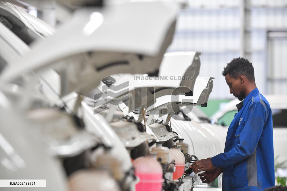 ETHIOPIA-ADDIS ABABA-CHINESE ELECTRIC MINIBUS