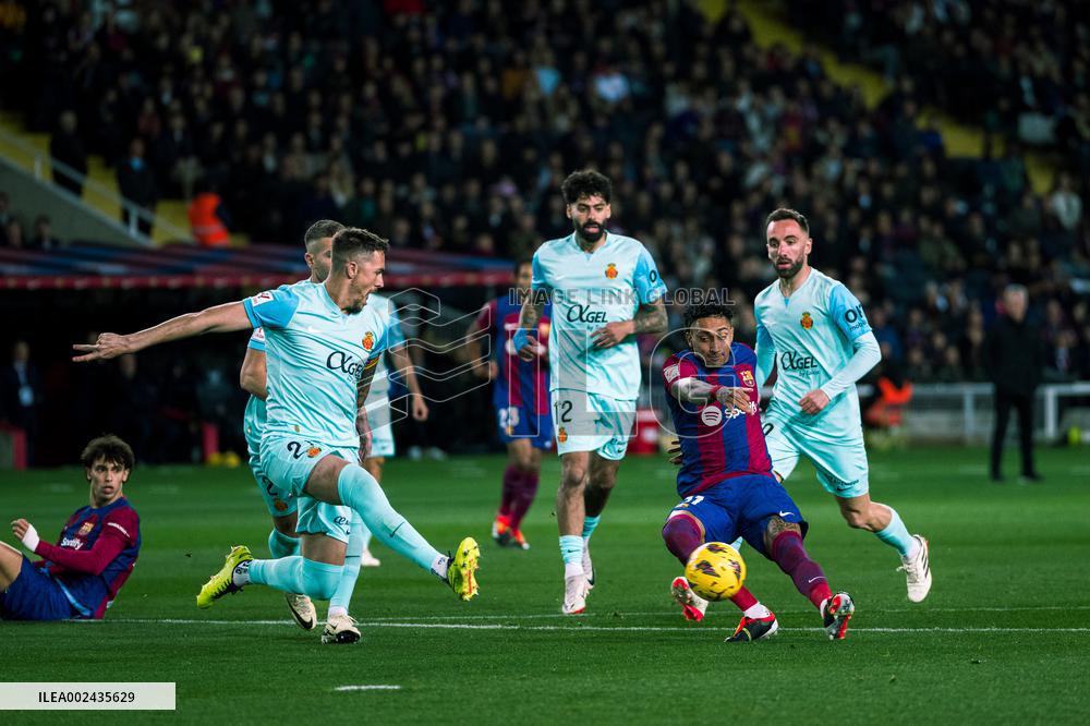 (SP)SPAIN-BARCEOLONA-LA LIGA-BARCELONA VS MALLORCA