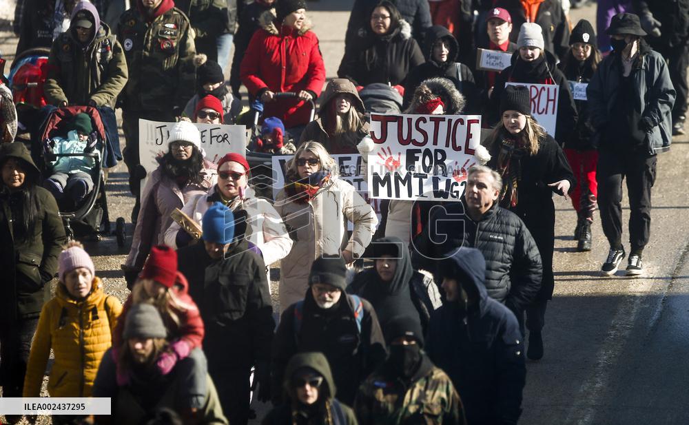 Missing Indigenous Women Protest - Winnipeg